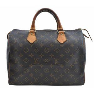 Auth Louis Vuitton Speedy 30 Hand Bag #30500L31B